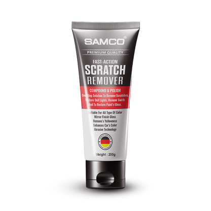 Samco Car scratch Remover Compound ( With Free Microfiber Towel 650 Gsm 🔥)