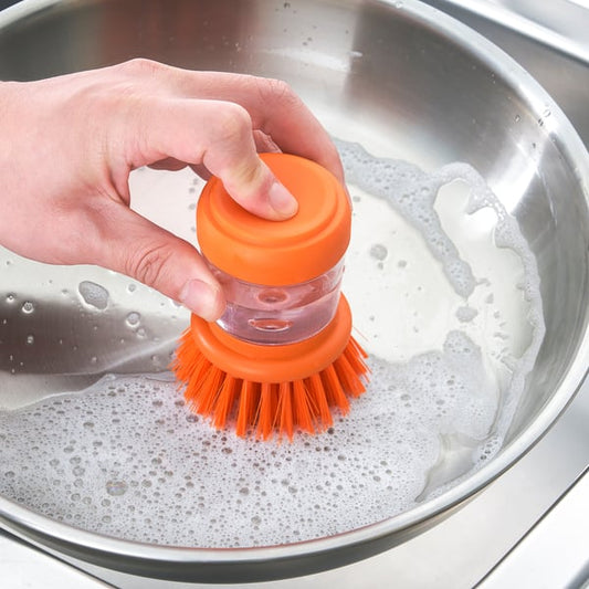 Dishwashing brush with Soap Dispenser